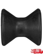 Boat Trailer Black Molded Black Rubber Mounting Width Boat Bow Stop Roller