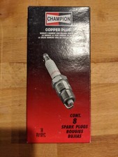 Champion Copper Plus Spark Plugs - 19 / RV19YC - 8 Pack NEW in Factory Box