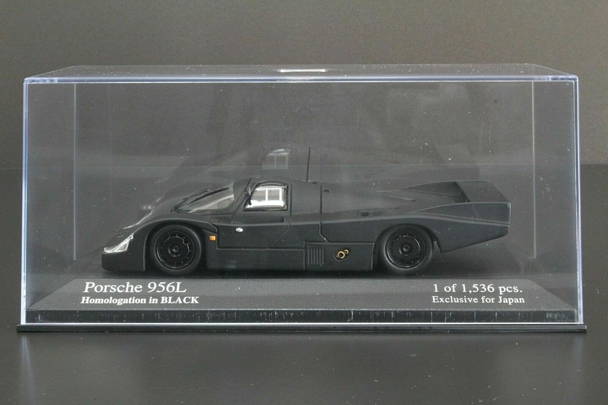 Minichamps 1:43 Porsche 956L Homologation in black (B3-14