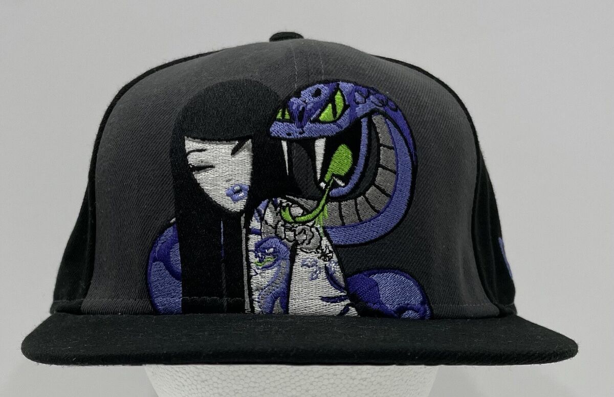 Tokidoki Geisha Cobra Snake Fitted Hat TKDK 59Fifty New Era Tokidoki Geisha Cobra Snake Fitted Hat TKDK 59Fifty New Era