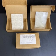 FlexiTier Microplate 96 Well Total of 3 Plates with Glass Inserts