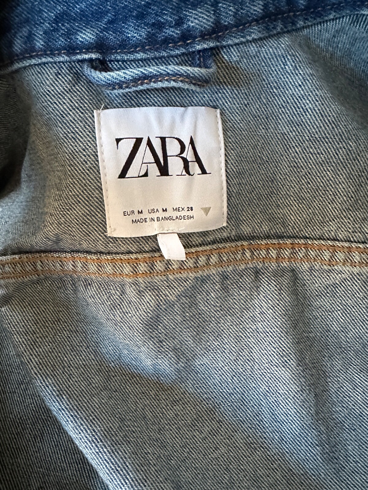 Zara basic denim jacket | size M - image 7