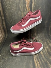 Vans Off The Wall 508731 Unisex Burgundy Wine Suede U.S Men's 6 U.S Women's 7.5