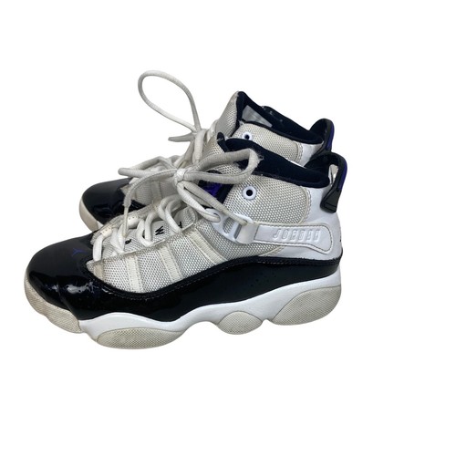 black and purple jordan 6 rings