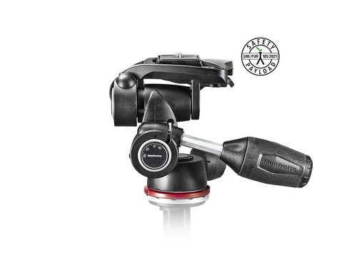 Manfrotto MH804-3W MK II 3-Way-Kopf aus Adapto mit ausziehbaren Hebeln unabhä... - Bild 4 von 7