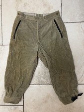 Vintage Original Obermeyer Corduroy Brown Ski Capri Pants 28  Waist  RARE  