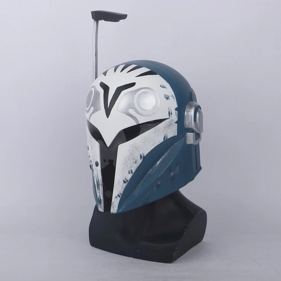 Cosplay Star Wars Mandalorian Bo-Katan Helmet Halloween Female Warrior Helmet - Image 3 of 4