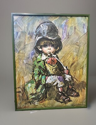 Vintage 1970's THE ARTFUL DODGER Barry Leighton Jones Fine Art