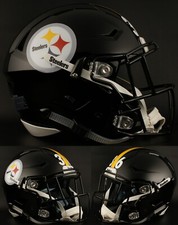 PITTSBURGH STEELERS NFL Riddell SPEEDFLEX Authentic Gameday Football Helmet