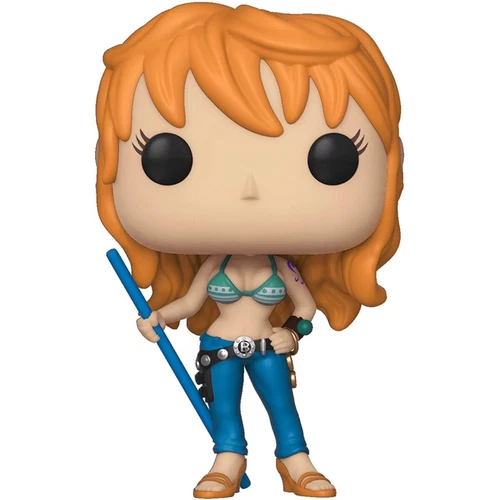 FUNKO Pop! Animation • ONE PIECE •  NAMI #328  • w/Protector • Ships Free