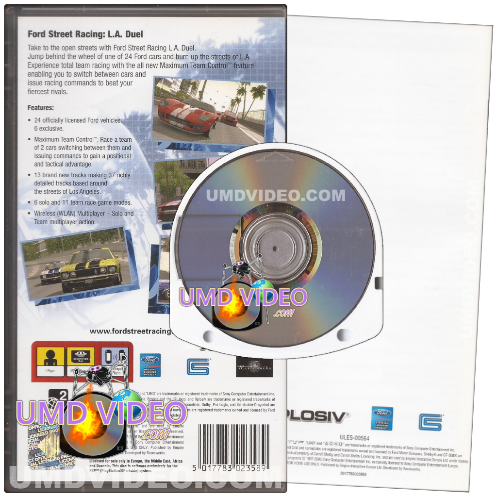 PSP UMD Game - Ford Street Racing L.A. Duel | eBay