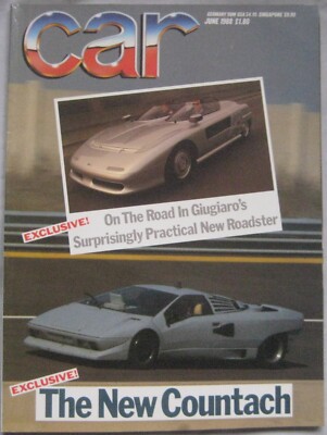 CAR June 1988 featuring TVR S, Morgan Plus 4, Reliant Scimitar SS1, Alfa Romeo