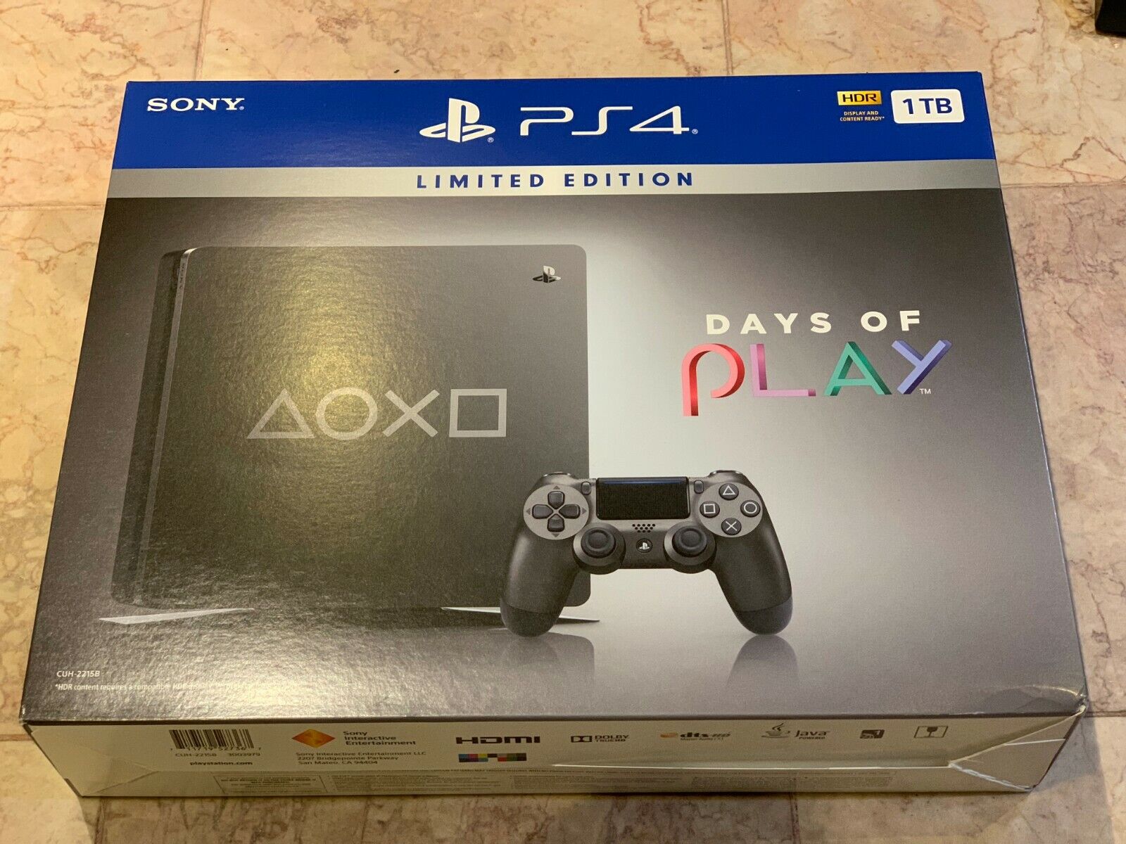 lastbil Hvad er der galt diktator PlayStation 4 Slim 1TB Limited Edition Console - Days of Play Bundle | eBay