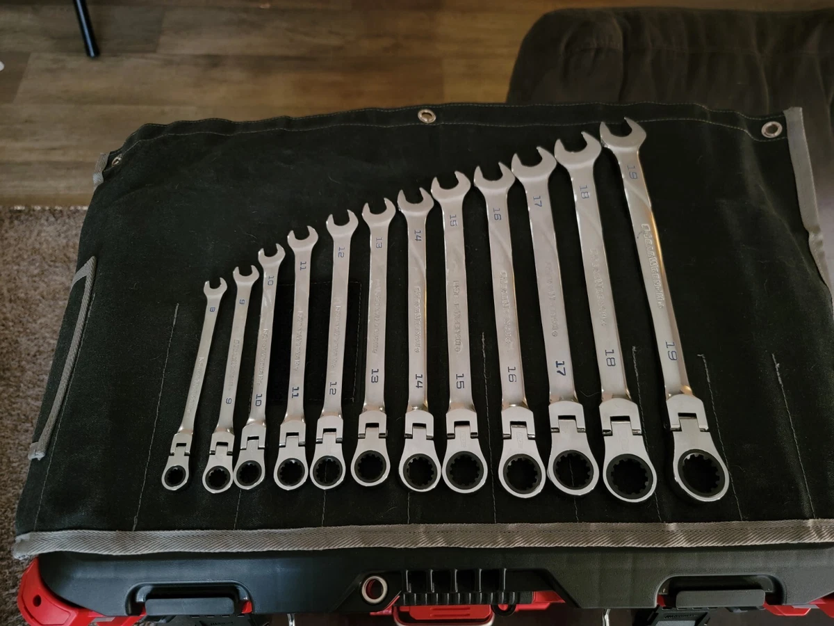 Xl flex 2024 ratcheting wrench set