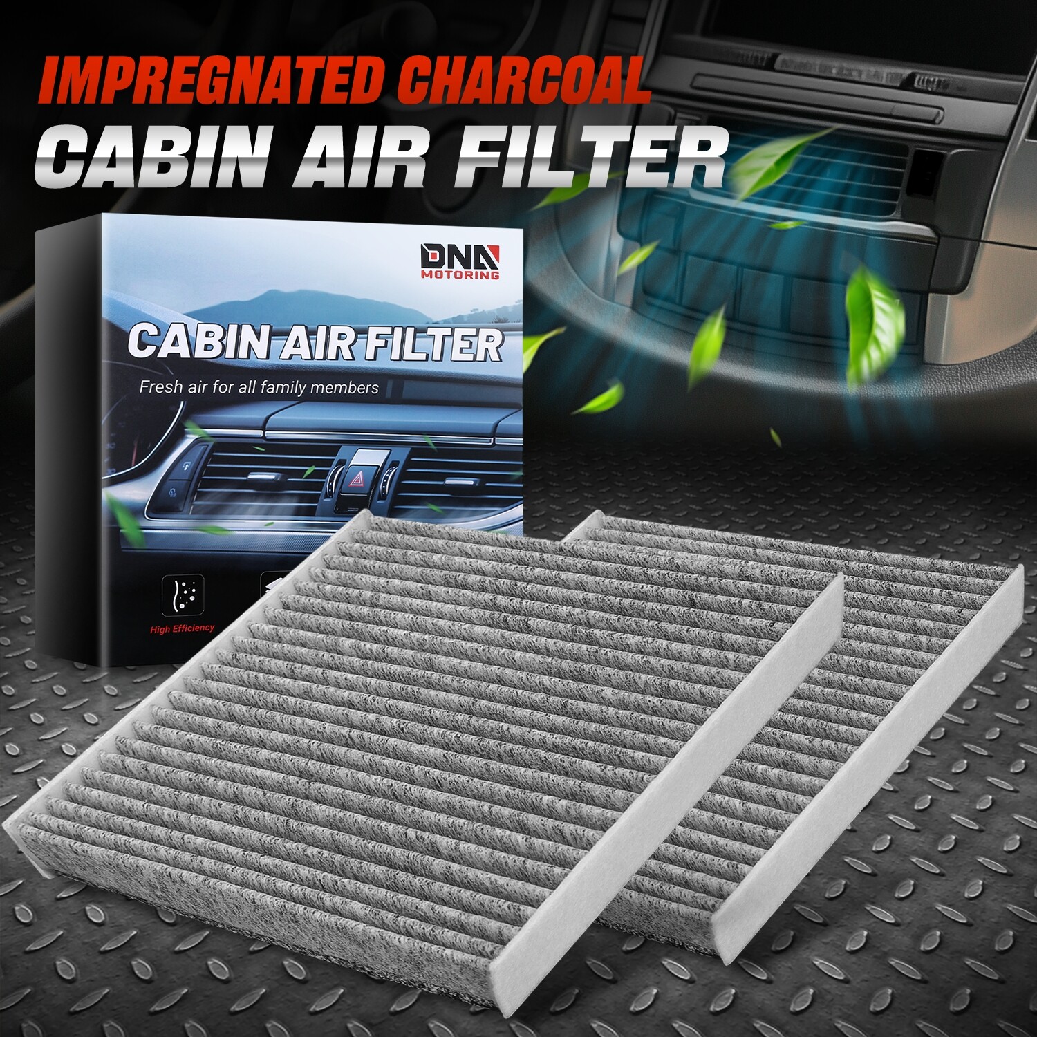 [2шт] Для 06-24 Legacy Outback Corolla 4Runner RAV4 GS/LS460 Салонный воздушный фильтр