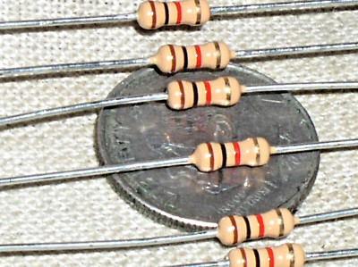 10 1/4W 1K CARBON FILM CF 1  KILO OHM 1/4 W .25 W WATT 5% RESISTOR CFR-25JB-1K0
