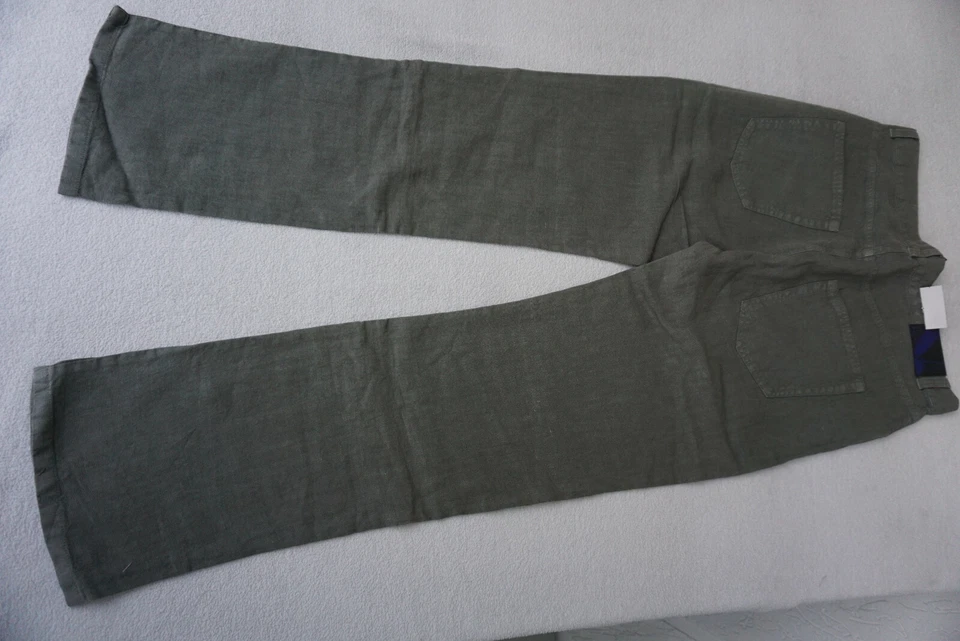 PHÖNIX Riccardo Herren leinen comfort sommer Hose 35/34 W35 L34 oliv NEU - Bild 2 von 4