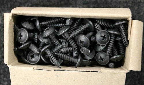 100x Würth Blechschrauben mit Bund 4.8x19 H2 schwarz - Bild 2 von 2