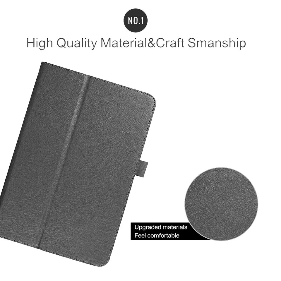 For Samsung Galaxy Tab S7+/S7/S8+/S8/S6/S6 Lite/S5e/S4/S2 Tablet PU Case Cover - Image 2 of 4