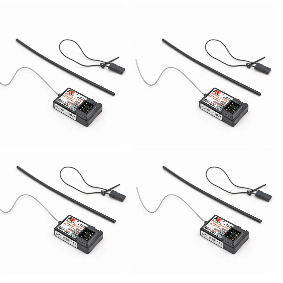 4X Flysky FS-GR3E AFHDS 3CH Receiver For Car Boat FS-GT2 FS-GT3B FS-GT3C S8G8 - Image 2 of 4