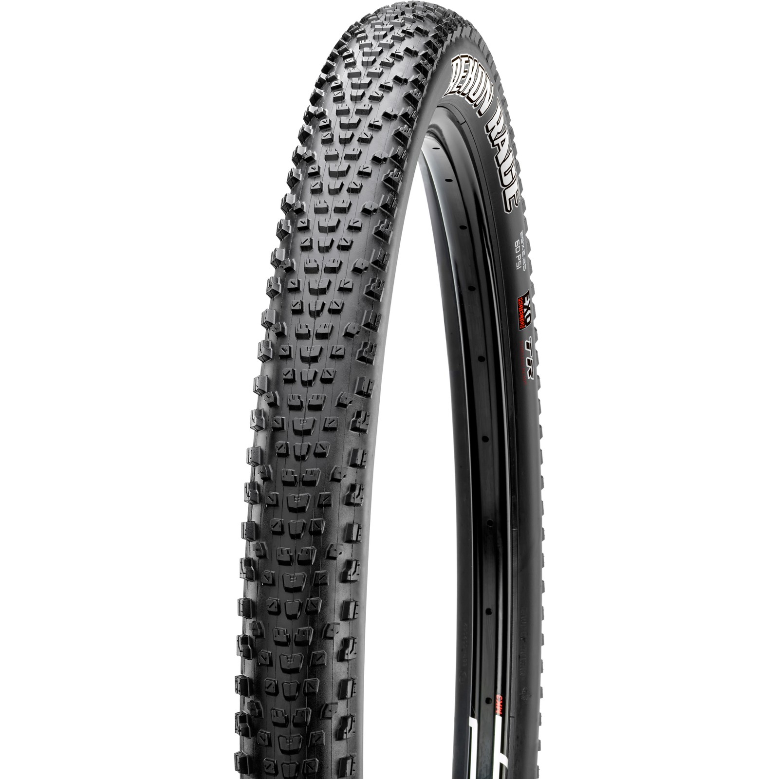 Maxxis 120TPI Dual EXO TR Rekon Race Tyre 29 x 2.25 Folding - Black (29x2.25'')