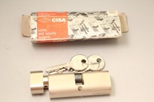CISA door lock barrel 3 keys oval Turn lock 73mm New