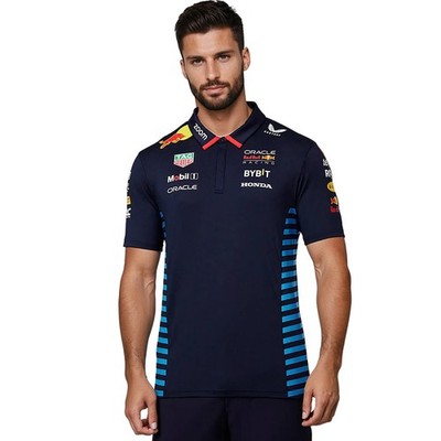 Red Bull Racing Team Poloshirt Shirt  F1 Formel 1 Fahrer RP Oracle Castore