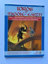 D&D Lords of Middle-earth Vol I ICE #8002 1986 MERP Elves Maiar Valar Tolkien