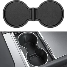Model 3/Y/YL 23-26 Juniper Cup Holder Inserts Center Console Liner Coasters Mat