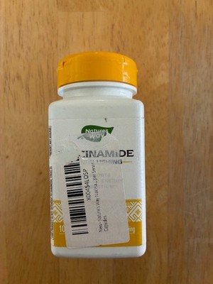 Nature's Way Niacinamide, Supports Cellular Energy*, 500mg per Serving, 100 Caps