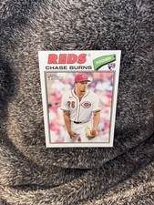 2026 Topps Heritage Chase Burns Rookie Card