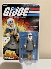 Scarlett Counter Intelligence G.I. Joe Super7 ReAction  Action Figure