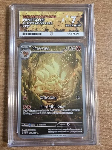 Pokémon TCG Ninetales Obsidian Flames Ace 7