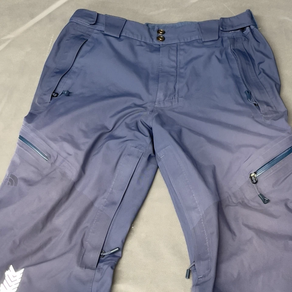 North Face Steep Series Pants Size M Snowboard Ski Blue Cargo Distressed 32x28 - Image 3 of 4