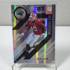 2005 Donruss Elite #194 Thomas Davis #/499 NM Card Rookie RC Panthers. rookie card picture