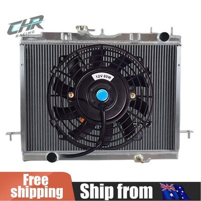 Aluminum Radiator+FAN for Great Wall V200 K2 2.0L Turbo Diesel 2011-ON MT