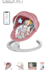 columpio para bebeBabyeap Baby Swing para Beb s: Control Remoto por Aplicaci n B