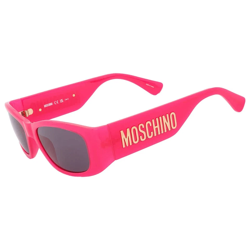 Gafas de sol Moschino gris rectangulares para dama MOS145/S 0MU1/IR 55 MOS145/S 0MU1/IR Foto 4 de 4