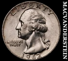 1962-D Silver Washington Quarter-Scarce Better Date No Reserve #i2661