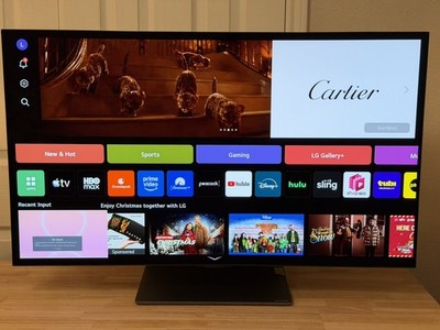 1.5 YR GEEK SQUAD FREE SHIP LG OLED Flex 42LX3QPUA 42'' 4K 120 Hz Smart TV