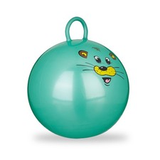 Palloni verdi per saltare Palle gonfiabili Giocattolo saltante PVC 3 pz.