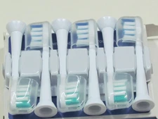 Posweenr Replacement Electric Toothbrush 6 White Heads Compatible with Leading B