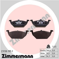 Zimmermann BremsbelÄGe VW Bora Golf 1J1 Polo Skoda Fabia Seat Ibiza Audi A1 A3
