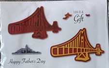   HAPPY FATHER  S DAY  11 Piece Die And Stamp Set By Scrapbooking Made Simple
