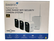 Swann MaxRanger4K 3 Camera Long-Range Wireless Security System SWNVK-MRMINISD3
