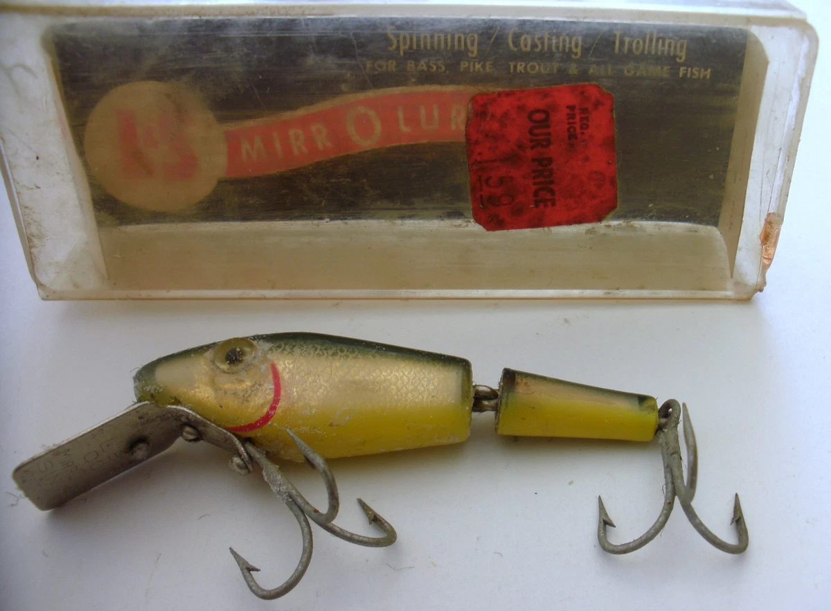 Lot De 4 Leurres Vintage L&S Mirrolure #2 - Ancien Stock Américain, Neufs