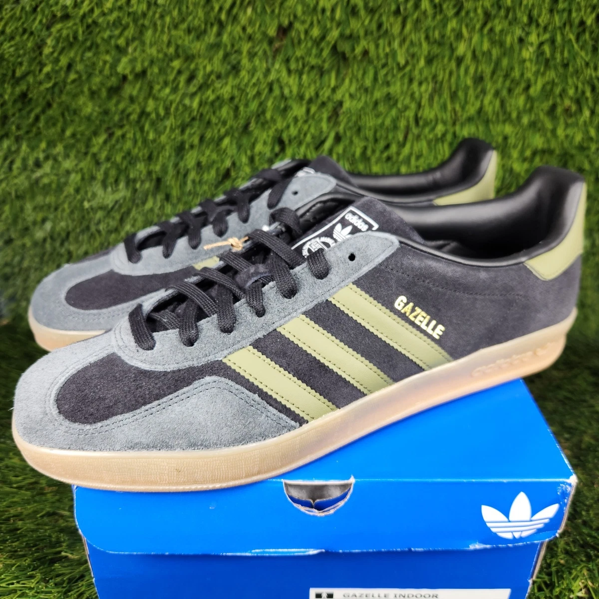 adidas gazelle silver green womens adidas Gazelle Indoor - Unisex main image 0