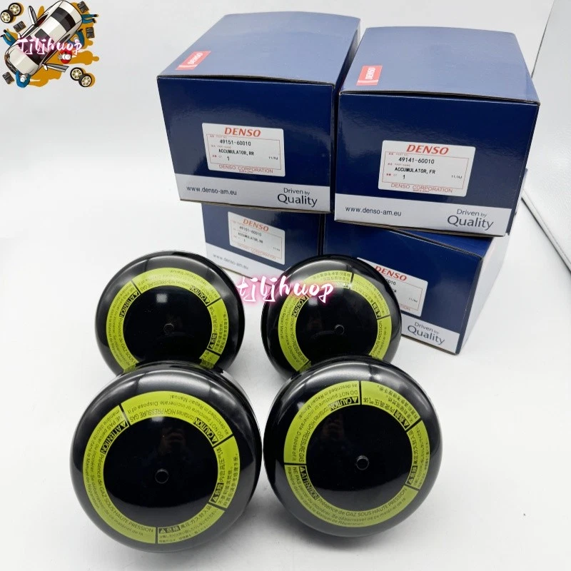 DENSO TOYOTA SUSPENSION ACCUMULATOR SET LX470 49141-60010 x2 49151-60010 x2 - Imagem 2 de 4