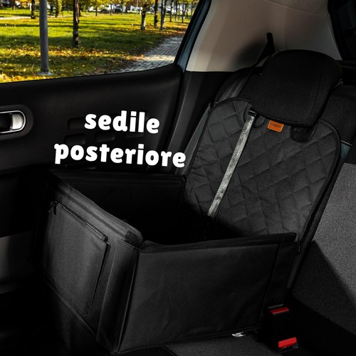 Seggiolino Auto per Cani Di Piccola Taglia E Media - Trasportino per Cani Auto - - Foto 8 di 9