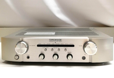 Marantz PM6007 Amplifier Silver Gold Digital AC 100V w/Remote